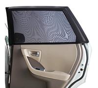 Car Rear Children's Window Shades for Baby (Pack of Two) - Stretchable & Breathable Window Screens for Sun Protection Sunshade, Car Window Shade All-round Protection for Kids - Fits Most Vehicles