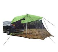 Car Rear Tent Extension Sunshade Awning for Vehicle Trunk off Road Camping Canopy (Green) Learned extensively