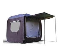 Car Rear Tent Pop Up SUV Tailgate Tent - Trunk Tents with Breathable Mesh Window & Oversize Space, Lightweight Portable Rear Hatch Tents for Camping Family Outdoor Travel Vision