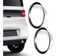 Car Rear View Camera Lens Protector (2 Pack) | Acrylic, 2.2x2.2x0.7cm, Ultra Clear | Rainproof & Scratch-Resistant Cover For Backup Cameras | Universal Waterproof Shield For Vehicle Reverse Cameras