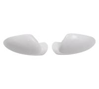 Car Rearview Mirror Housing Cover Shell Glossy Black/White 2008-2017 | for Insignia, for vauxhall, 2008-2017, for Door Wing Mirror Cover, for Rear View Side Shell(White 1 pair)