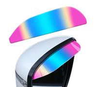 Car Rearview Mirror Rain Eyebrow, Rain Guards, Dirt Resistant Mirror Cover, 7.09in Wind Splash Protection, Clear Vision Shield for Vehicles, Trucks, Automotive Exterior Accessory