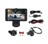 Car Recorder Dash Cam Telecamera Tripla Obiettivo 2K HD Visione Notturna Display IPS 3,9 Pollici - Videosorveglianza Omni Direzionale, Modalità Parcheggio 24H, Registrazione