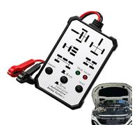 Car Relay Tester, High Precision Tool, 4.53x2.83x1.02 Inches Compact Design, Check Auto Automobile Vehicle Truck Freight, Household Supply Organizer Device, Home Accessories for Automotive Testing Use