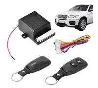 Car Remote Central Kit, 12V Keyless Central Locking System, Automatic Electric Door Lock Actuator for Car, Auto, Truck, Vehicles, Enhance Your Vehicle Security with Easy Installation,13x 9.50x6.50 cm