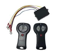 Car Remote Control, Wireless Winch, Automatic Off-Roads Operations with 2 Remotes, Atv SUVs Vehicle Accessory, Control Kit for Trucks, Remote Management, 5.59 inches