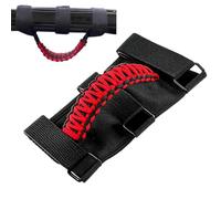 Car Roll Bar Grab Handles Anti-Slip - Roof Grip Straps with Flag Patterns