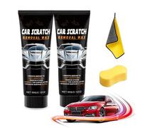 Car Scratch Remover, Premium Car Scratch Removal Wax, Car Paint Scratch Repair Wax, Swirl Marks & Scuff Removal, Car Paint Scratch Remover Kit for Deep Scratches (*2)