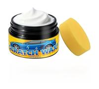 Car Scratch Remover | Reduces Oxidation Cream, 35g Auto Scratch Remover With Sponge For Damage Marks Drivers Automotive Vehicle Frequent Commuting Maintenance Use