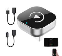 Car Screen, Wireless Play Screen, 1,1 x 1,1 x 0,79 pollici Wired USB Converter Plug-and-Play Compact, Electronics Accessory for Calling, Navigation, Voice Assistant Music, and Others