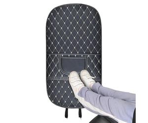 Car Seat Back Kick Protection Mat - Rear Seat Dirt-Proof Protector For Interior | Ūniveřsal Fit Backrest Cover For Cars SUVs | Easy Clean, Prevents Scuffs Stains