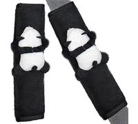 Car Seat Belt Pad 2pcs/set Panda Car Seat Belt Shoulder Protectors - Soft and Cute Accessory for Your Vehicle Nice processing