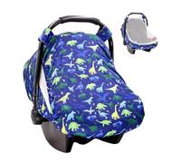 Car Seat Cover Kids, Travel Car Chair Carrier Canopy, Kick-proof Nursing Shield with 2 Layer Window, Breatable & Protective Design, Ideal for Boys, Girls & On the Move