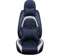 Car Seat Covers Universal Full Set for Opel Astra H J G Badge Zafira B Corsa D Vectra C Dacia Duster Accessories(Blue Luxury)