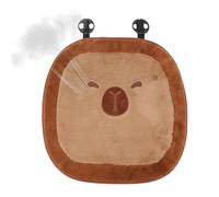 Car Seat Cushion, 200g Capybara Plush Front Cover for Chair, Soft Mat with Comfortable Padding, Cozy Seat Protector for Truck Van SUV Home Commute Relaxation Long Distance Driving