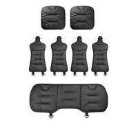 Car Seat Cushion Replacement,Personalized Lumbar Support Cushion,Memory Foam Seat Pad For Car,Memory Foam Driver Seats Pad,Office Or Home Chair,Universal Fit Design (black)