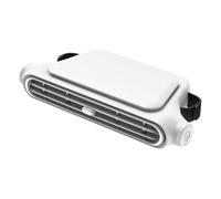 Car Seat Fan, Backseat Fan, 3-Speed Strong Airflow, 3000mAh Battery, USB Rechargeable Vehicle Cooling Device for Auto RV Truck Boat Camping Outdoor Trips, 0.46x3.59x1.69 inches