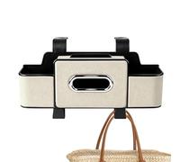 Car Seat Headrest Organizer, Multifunctional Storage Holder, Compact Vehicle Storage for Backseat, Easy Access Daily Commute Road Trips, Automotive Interior Accessories for Drivers and Passengers