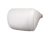 Car Seat Headrest per Auto, Ufficio, Sedia da Gioco | Leather Memory Foam Seat Breathable Protect Neck Pillow Suitable For All Seasons with(White)
