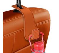 Car Seat Hooks - Heavy Duty Hangers, Backrest Storage Clips, Universal Fit Organisers, Space Saving Support Brackets | Interior Carrying Solution Accessory, Suitable For Handbag Grocery Transport