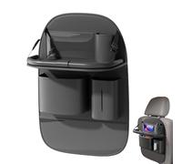 Car Seat Organizer, Beverage Rack Holder, Backseat Storage Caddy, Multiple Compartment Design, Easy Installation Straps, Ideal for Road Trip Family Travel, 17.72x26.38 inches