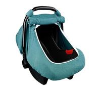 Car Seat Sun Shade Cover - Cotton Lightweight Windproof Mesh Window