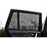 Car Shades Set (Porte Laterali Posteriori) Compatibile con Opel Zafira C 2012-2019 (2-Parti) Tendine Parasole su Misura