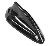 Car Shark Fin Antenna Copertura in fibra di carbonio Trim FM AM Radio Shark Fin Antenna con adesivo Tabe Antenne