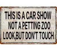 Car Show Notice Aluminum Sign 8 X 12