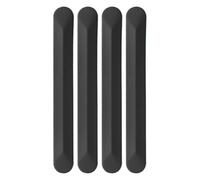 Car Side Edge Protector | Adhesive Rear View Mirror Cover Protective Strip,Flessibile 4X Vehicle Guards Strips For Rearview M Edge Protector Efficiently Absorbs Shock Irrow and Edges