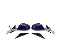 Car side mirror assembly Gruppo Specchietto Retrovisore A 13 Fili Per Tesla Per Il Modello 3 M3 2017-2020 Deep Treasure Blue(1 pair)