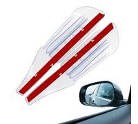 Car Side Mirror Rain Guard - 2 pezzi di protezione impermeabile in PVC per specchietti di rearview | Windows Rain Guard for Car Truck RV Sun Protection Anti Fog Exterior Driving Safety Accessor