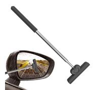 Car Side Mirror Squeegee, Professional Window Squeegees Cleaner, Handle Cars Side Squeegees,Retractable Telescopic Wiper,Cleaning Tool Extendable Glass Cleaning Brush For Rainy