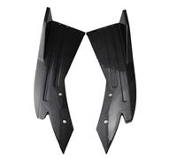 Car Side Skirt Extension 1 Paio Di Spoiler Paraurti Posteriore Universale Diffusore A Pinna Canard Aletta Laterale Labbro Rivestimento Ala Splitter Angolare(Carbon Fiber Color)