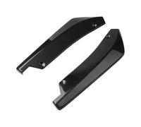 Car Side Skirt Extension Kit Di Protezione Paraurti Posteriore 2P Diffusore Spoiler Universale Auto Minigonne Laterali Styling Esterno(Black)