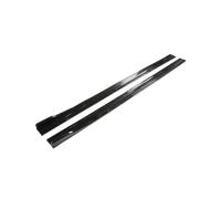Car Side Skirt Extension Per Kia Per Ford Per Mazda Per BMW Minigonne Laterali Per Auto Paraurti Regolabile Piastra Di Estensione Modificata In Fibra Carbonio(Old Glossy Black2)