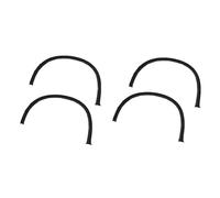 Car Side Wheel Arch Auto Flares Nero Parafango Ruote Sopracciglio Trim Per B&MW X5 E70 2007 2008 2009 2010 2011 2012 2013(Color:4 PZ)