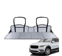 Car Sleeping Pad, Folding Back Seat Bed, 50.39 Inches Compact Felt Composite Mattress, Storage Bag for Vehicle Napping, Outdoor Camping Festival Home Use, Grey, Black