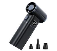 Car Snow Blower - 5 Inch Portable USB Electric Cleaner | ABS Multipurpose Air Duster - Lightweight snow remover for cars driveways lawns electronics home appliances and indoor outdoor cleaning tasks