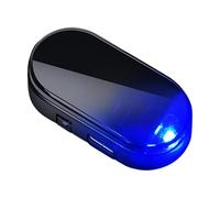 Car Solar Alarm Light - Solar Powered Flashing Warning Light, Anti Theft Safety Lamp, with Usb Charging, Car Strobe Alarm, Led Warning Lamp for Sedan Truck Caravan Garage Parking