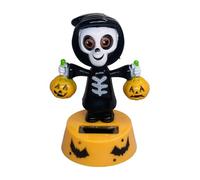 Car Solar Toys, Car Swinging Dancing Toy, Cartoon Animated Halloween Dashboard Accessories for Home Living Room Vehicle Truck, Cute Decoration for Bedroom Road Trip, 3pcs