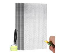 Car Sound Deadener | Isolamento acustico autoadesivo per isolamento acustico, pannelli termici per SUV veicolo isolamento acustico, cofano di scarico, pavimento