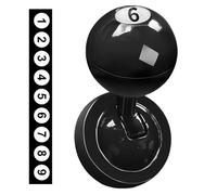 Car Start Button Joystick | lega di alluminio, nero/rosso/blu | Cue Stick Style Push Start Cover | Simulatore di trasmissione manuale e decorazione per interni auto