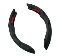 Car Steering Wheel Cover - Warm Soft Breathable Auto Supplies, Black Anti-slip Accessories For Pickups Camping Daily Commute Adventure Vehicle Travel Road Trip Work Driver Interior Trucks