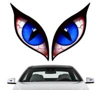Car Stickers | Scary Eye Design Waterproof Side Mirror Decor | Side Mirror