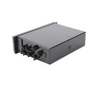 Car Storage Box Porta auto universale per auto 1 din radio tasca portabicchieri + scatola di immagazzinaggio