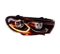 Car Styling Compatibile for VW Scirocco Testa Della Lampada 2008-2018 Scirocco Faro DRL Indicatori di direzione Basso Alto Fascio Lente del proiettore