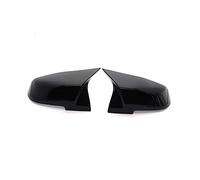 Car Styling Copertura Dello Specchio In Fibra Di Carbonio Per BMW Serie 1 2 3 4 F20 F30 F31 F32 F36 2012-UP 320i 328i 330d 335i Auto Retrovisore(Black Horn)
