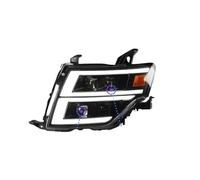 Car Styling Fari Compatibile for Mitsubishi Pajero V93 V95 V97 2006-2020 DRL Foco for La Testa Della Lampada Del Proiettore lente Accessori di Aggiornamento(Left Hand Drive)