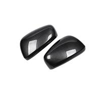 Car Styling Per Kadjar 2016-2020 Auto ABS Vista Posteriore Sopracciglio Laterale Di Vetro Copertura Specchio Trim Cornice Bastone 2 Pz Auto Retrovisore(Fibra di carbonio)